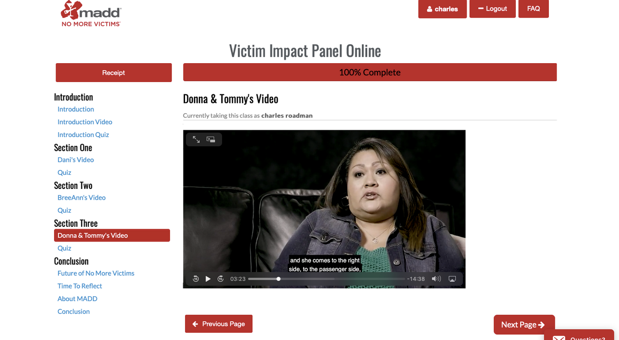 1. MADD Victim Panel Discount Code - wide 1